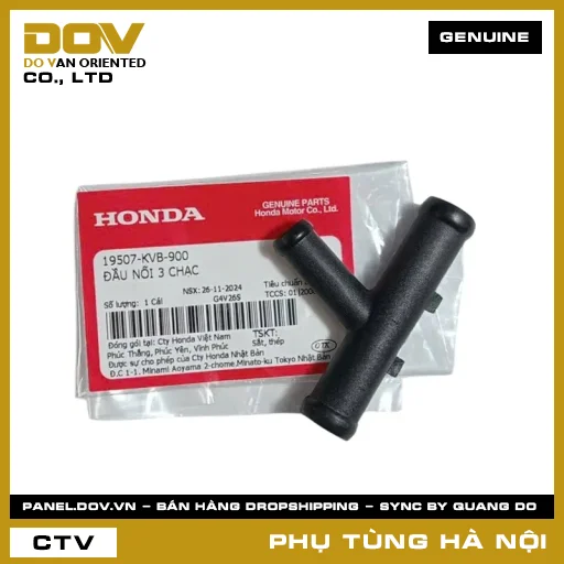 MÃ PHỤ TÙNG : 19507KVB900 ĐẦU NỐI 3 CHẠC — 19507KVB900