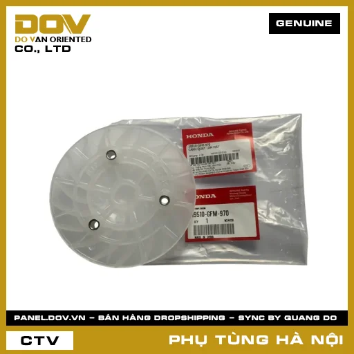 MÃ PHỤ TÙNG : 19510GFM970 CÁNH QUẠT LÀM MÁT — 19510GFM970