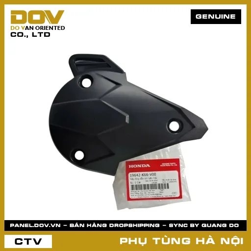 MÃ PHỤ TÙNG : 19642K66V00 NẮP ỐNG DẪN KHÍ BÊN TRÁI — 19642K66V00