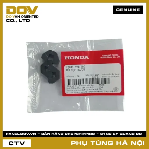 MÃ PHỤ TÙNG : 22011KVBT00 BỘ KẸP TRƯỢT — 22011KVBT00