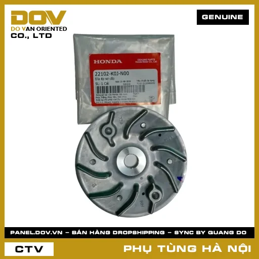 MÃ PHỤ TÙNG : 22102K0JN00 ĐĨA ÉP SƠ CẤP — 22102K0JN00