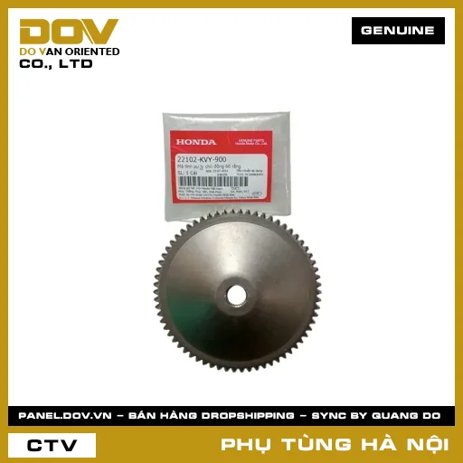 MÃ PHỤ TÙNG : 22102KVY900 MÁ TĨNH PU LY CHỦ ĐỘNG 66 RĂNG — 22102KVY900
