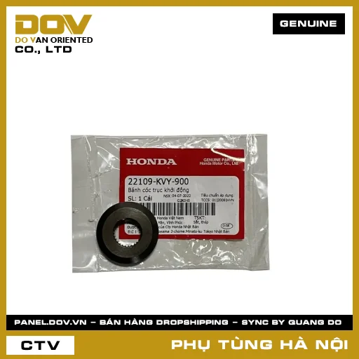 MÃ PHỤ TÙNG : 22109KVY900 BÁNH CÓC TRỤC KHỞI ĐỘNG — 22109KVY900