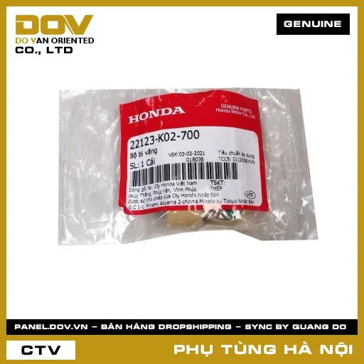MÃ PHỤ TÙNG : 22123K02700 BỘ BI VĂNG — 22123K02700