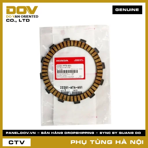 MÃ PHỤ TÙNG : 22201MT6601 (G2) ĐĨA MA SÁT LY HỢP — 22201MT6601
