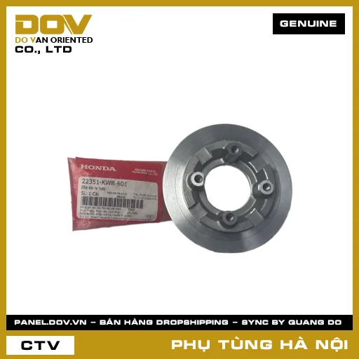 MÃ PHỤ TÙNG : 22351KWB601 ĐĨA ÉP LY HỢP — 22351KWB601