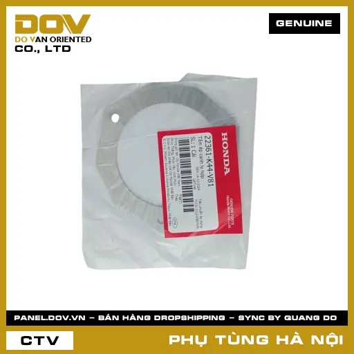 MÃ PHỤ TÙNG : 22361K44V81 TẤM ÉP CẠNH LY HỢP — 22361K44V81