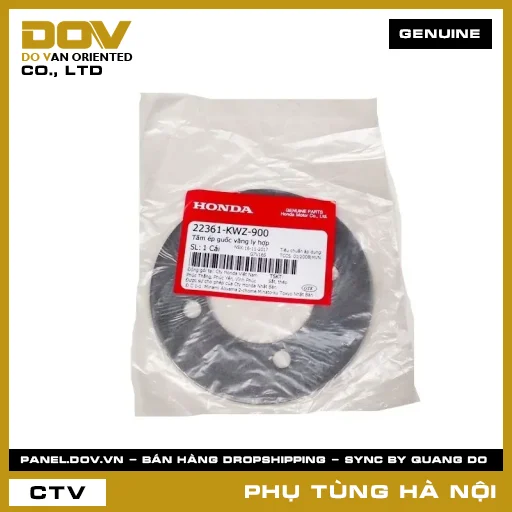 MÃ PHỤ TÙNG : 22361KWZ900 TẤM ÉP GUỐC VĂNG LY HỢP — 22361KWZ900