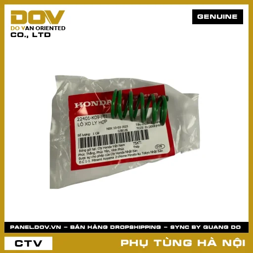 MÃ PHỤ TÙNG : 22401K09L01 LÒ XO LY HỢP — 22401K09L01