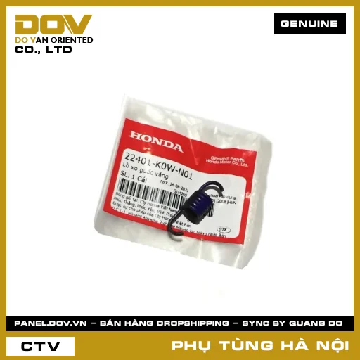 MÃ PHỤ TÙNG : 22401K0WN01 LÒ XO GUỐC VĂNG — 22401K0WN01