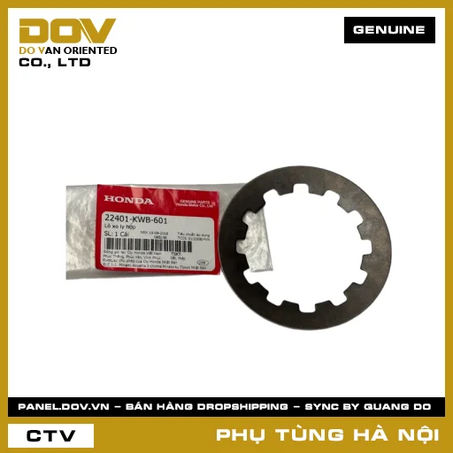 MÃ PHỤ TÙNG : 22401KWB601 LÒ XO LY HỢP — 22401KWB601