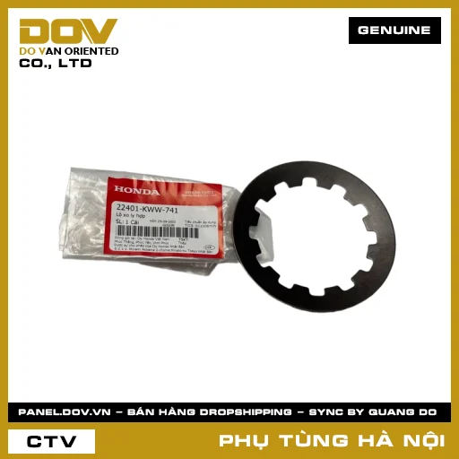 MÃ PHỤ TÙNG : 22401KWW741 LÒ XO LY HỢP — 22401KWW741