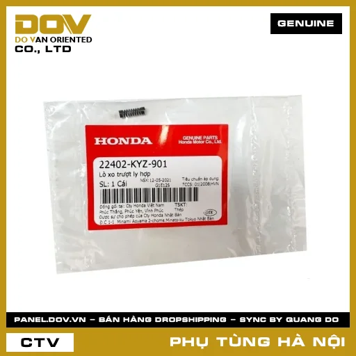 MÃ PHỤ TÙNG : 22402KYZ901 LÒ XO TRƯỢT LY HỢP — 22402KYZ901