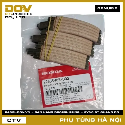 MÃ PHỤ TÙNG : 22535KFLD00 BỘ GUỐC VĂNG LY HỢP SƠ CẤP — 22535KFLD00