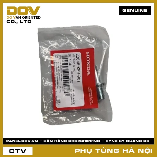 MÃ PHỤ TÙNG : 22846KPH901 VÍT CHỈNH LY HỢP — 22846KPH901