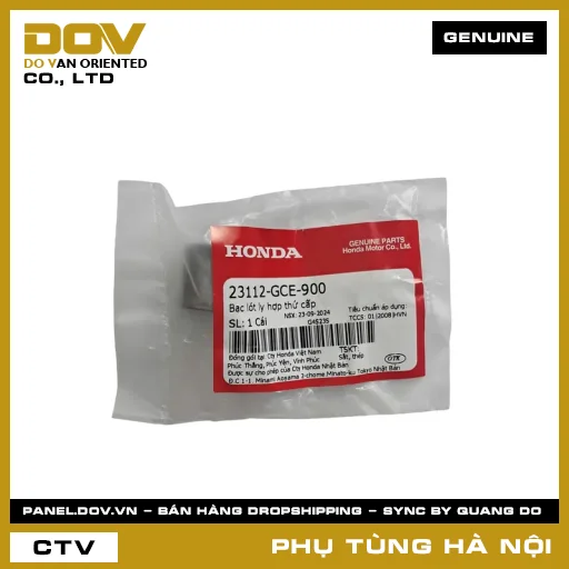 MÃ PHỤ TÙNG : 23112GCE900 BẠC LÓT LY HỢP THỨ CẤP — 23112GCE900