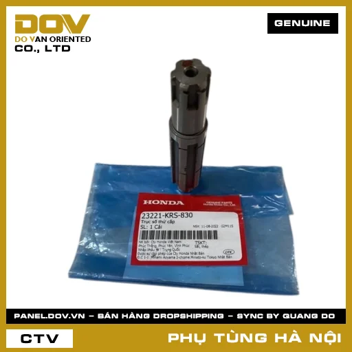 MÃ PHỤ TÙNG : 23211KRS830 TRỤC SƠ CẤP HỘP SỐ (12RĂNG) — 23211KRS830