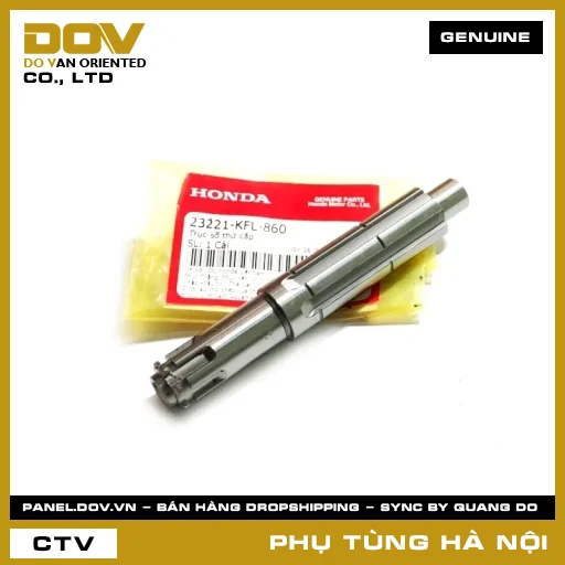 MÃ PHỤ TÙNG : 23221KFL860 TRỤC SỐ THỨ CẤP — 23221KFL860
