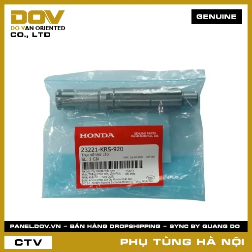 MÃ PHỤ TÙNG : 23221KRS920 TRỤC SỐ THỨ CẤP — 23221KRS920