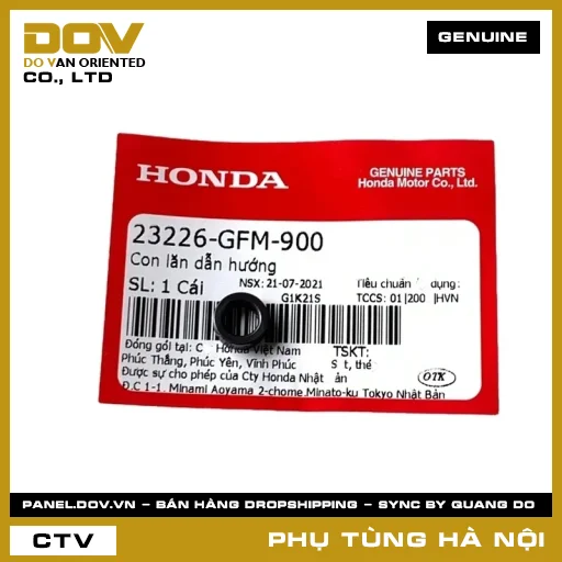 MÃ PHỤ TÙNG : 23226GFM900 CON LĂN DẪN HƯỚNG — 23226GFM900