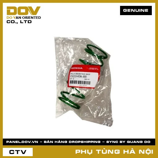 MÃ PHỤ TÙNG : 23233K36J00 LÒ XO MÁ PU LY BỊ ĐỘNG — 23233K36J00