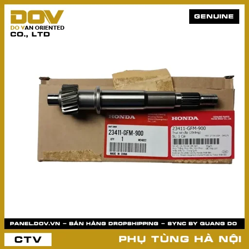 MÃ PHỤ TÙNG : 23411GFM900 TRỤC SƠ CẤP (20RĂNG) — 23411GFM900