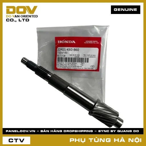MÃ PHỤ TÙNG : 23411K60B60 TRỤC SƠ CẤP — 23411K60B60
