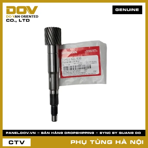 MÃ PHỤ TÙNG : 23411KZL930 TRỤC SƠ CẤP (18 RĂNG) — 23411KZL930