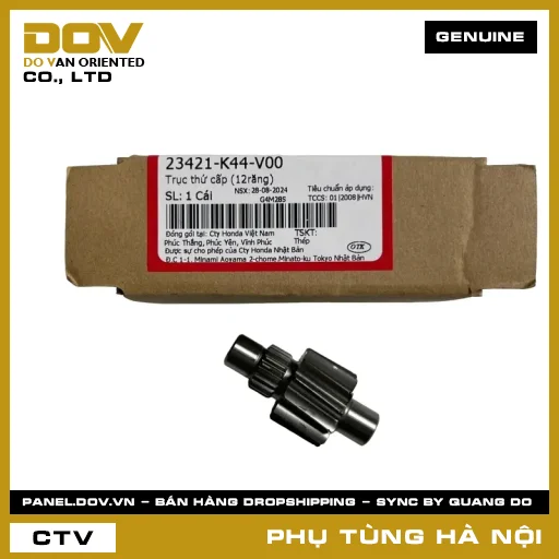 MÃ PHỤ TÙNG : 23421K44V00 TRỤC THỨ CẤP (12RĂNG) — 23421K44V00