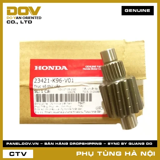 MÃ PHỤ TÙNG : 23421K96V01 TRỤC SỐ THỨ CẤP — 23421K96V01