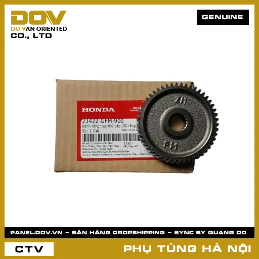 MÃ PHỤ TÙNG : 23422GFM900 BÁNH RĂNG TRỤC THỨ CẤP (50 RĂNG) — 23422GFM900