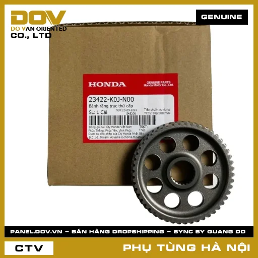 MÃ PHỤ TÙNG : 23422K0JN00 BÁNH RĂNG TRỤC THỨ CẤP — 23422K0JN00