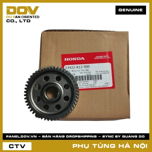 MÃ PHỤ TÙNG : 23422K12900 BÁNH RĂNG TRỤC THỨ CẤP — 23422K12900