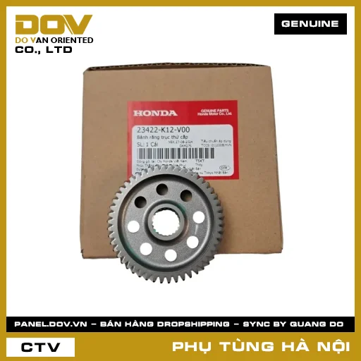 MÃ PHỤ TÙNG : 23422K12V00 BÁNH RĂNG TRỤC THỨ CẤP — 23422K12V00