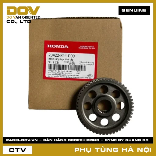 MÃ PHỤ TÙNG : 23422K44D00 BÁNH RĂNG TRỤC THỨ CẤP — 23422K44D00