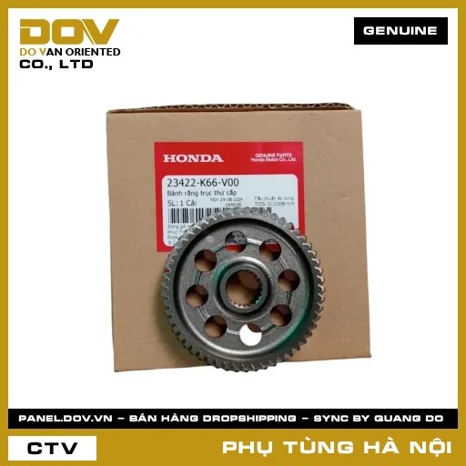 MÃ PHỤ TÙNG : 23422K66V00 BÁNH RĂNG TRỤC THỨ CẤP — 23422K66V00