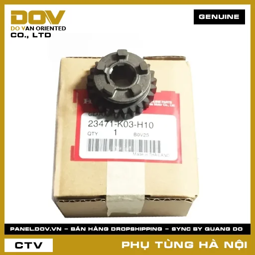 MÃ PHỤ TÙNG : 23471K03H10 TRỤC GIẢM TỐC — 23471K03H10