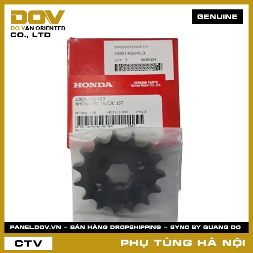 MÃ PHỤ TÙNG : 23801K56NJ0 NHÔNG TẢI TRƯỚC 15T — 23801K56NJ0