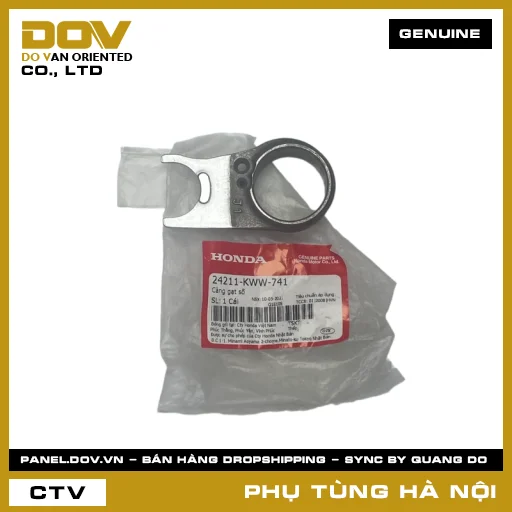 MÃ PHỤ TÙNG : 24211KWW741 CÀNG GẠT SỐ — 24211KWW741