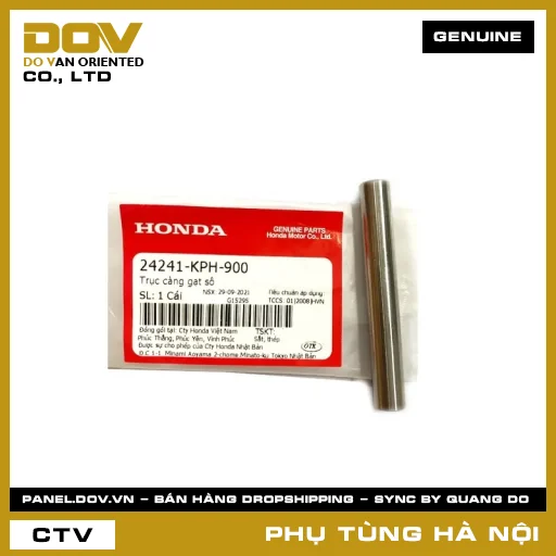 MÃ PHỤ TÙNG : 24241KPH900 TRỤC CÀNG GẠT SÔ — 24241KPH900