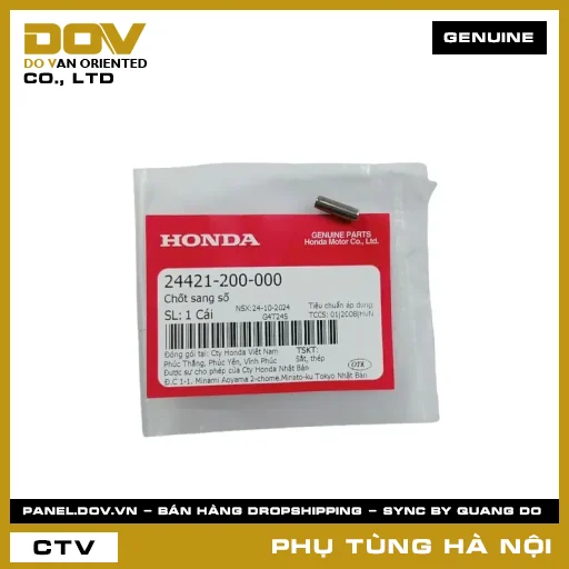 MÃ PHỤ TÙNG : 24421200000 CHỐT SANG SỐ — 24421200000