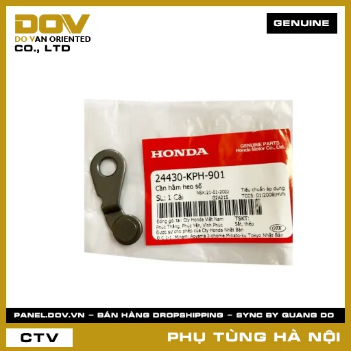MÃ PHỤ TÙNG : 24430KPH901 CẦN HÃM HEO SỐ — 24430KPH901