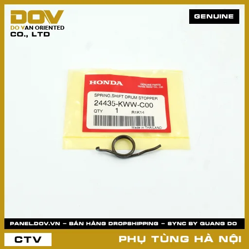 MÃ PHỤ TÙNG : 24435KWWC00 LÒ XO CẦN HÃM HEO SỐ — 24435KWWC00