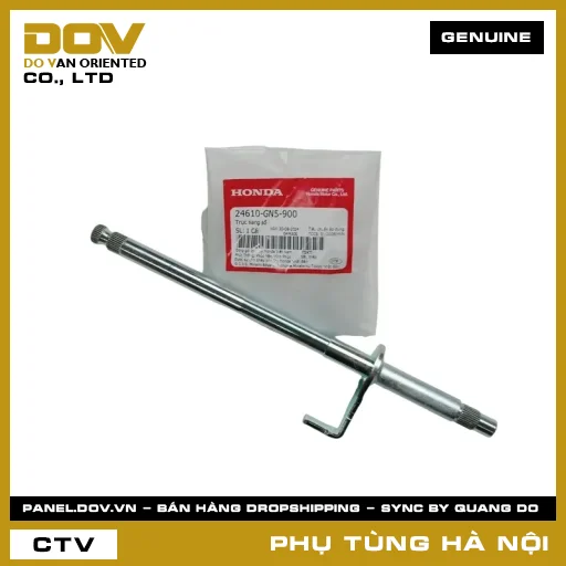 MÃ PHỤ TÙNG : 24610GN5900 TRỤC SANG SỐ — 24610GN5900