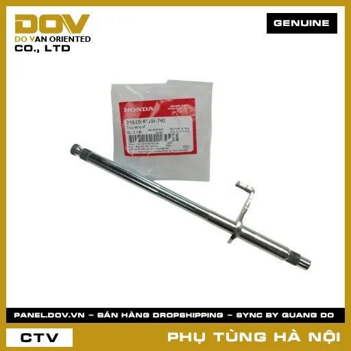 MÃ PHỤ TÙNG : 24610KWW740 TRỤC SANG SỐ — 24610KWW740