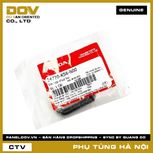 MÃ PHỤ TÙNG : 24720K56N00 ĐAI KẸP CHỤP BỤI — 24720K56N00