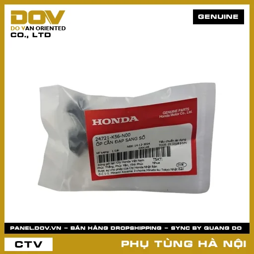 MÃ PHỤ TÙNG : 24721K56N00 ỐP CẦN ĐẠP SANG SỐ — 24721K56N00