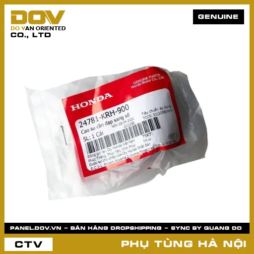 MÃ PHỤ TÙNG : 24781KRH900 CAO SU CẦN ĐẠP SANG SỐ — 24781KRH900