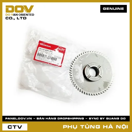MÃ PHỤ TÙNG : 28110KPH700 NHÔNG KHỞI ĐỘNG (57 RĂNG) — 28110KPH700