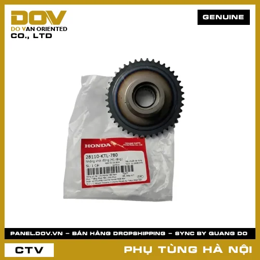 MÃ PHỤ TÙNG : 28110KTL780 NHÔNG KHỞI ĐỘNG (41 RĂNG) — 28110KTL780